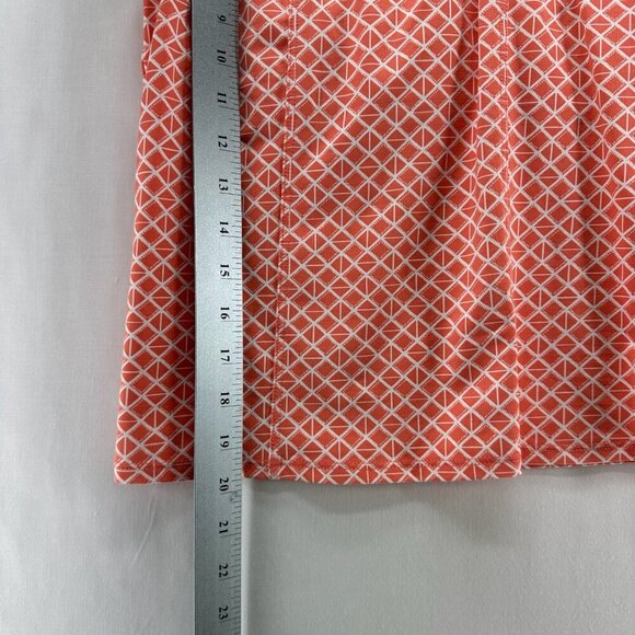 Carve Designs Tank Top Womens Sz XS Diamond Grid Racerback Sleeveless Orange - Picture 10 of 10